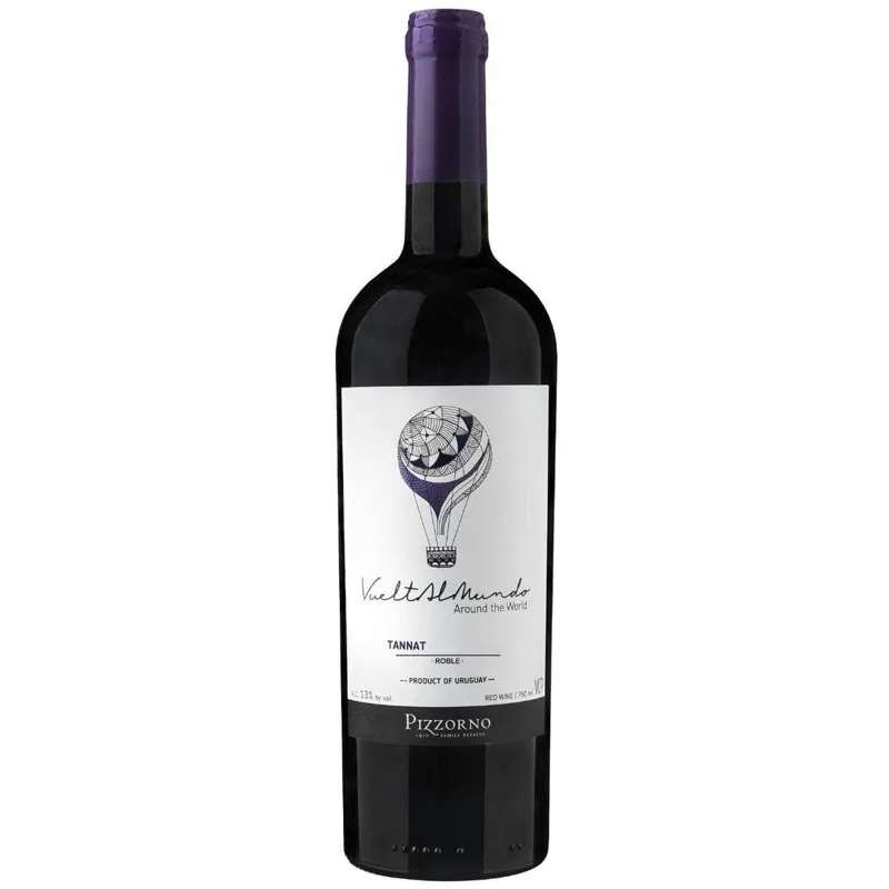 Vinho Vuelta al Mundo Roble Tannat 2020