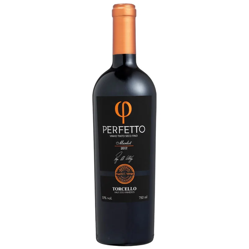 Vinho Torcello Perfetto Merlot Reserva Selecionada 2014