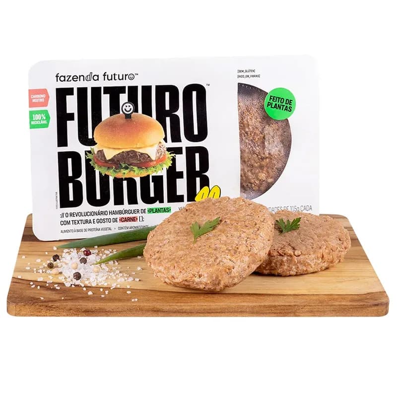 Hamburguer Vegano Futuro Burger 4.0 2x115g 230g