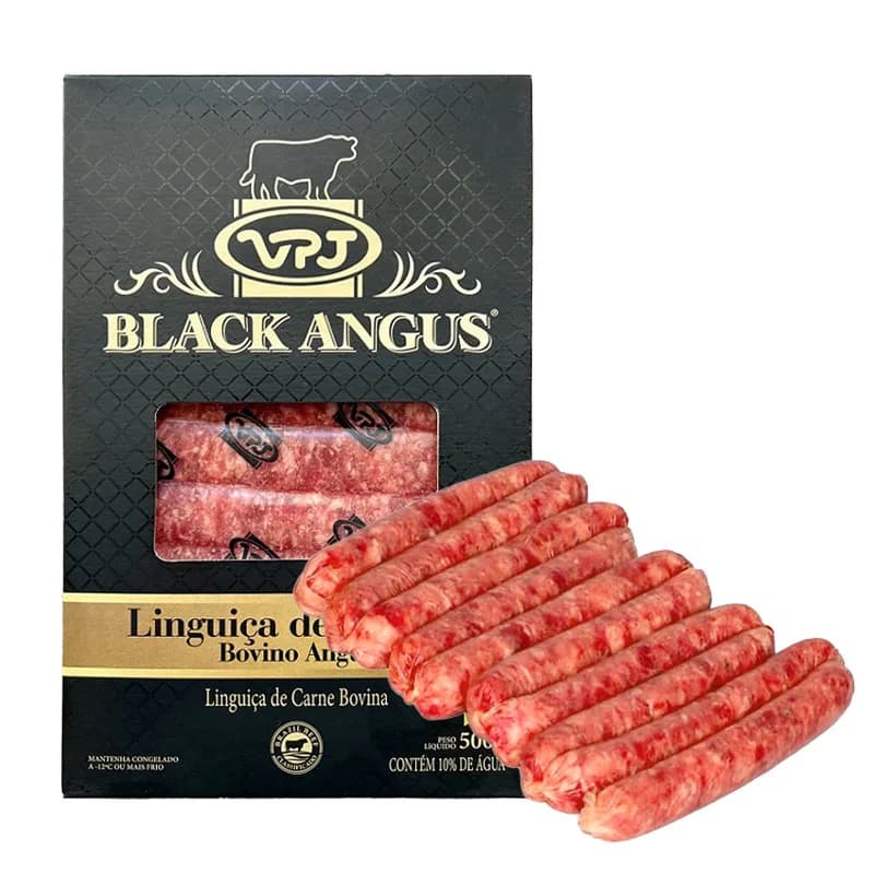 Linguiça de Costela Black Angus VPJ 500g