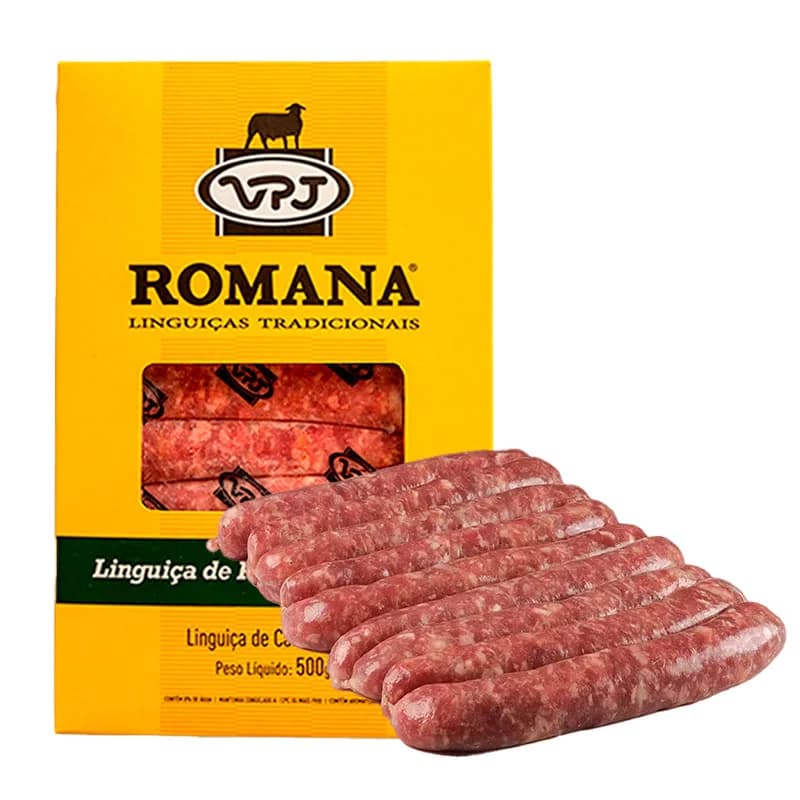 Linguiça Tradicional de Pernil de Cordeiro Dorper VPJ 500g