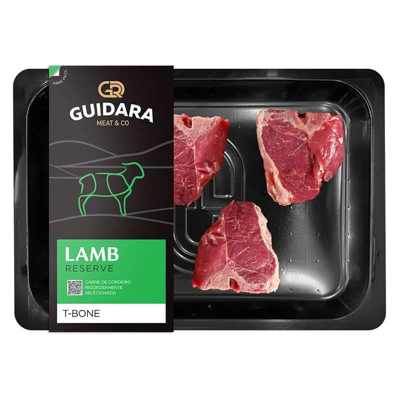 TBone Steak de Cordeiro Fatia Lamb Reserve Guidara